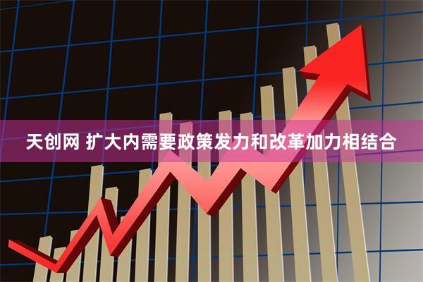 天创网 扩大内需要政策发力和改革加力相结合